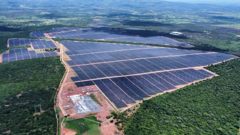 Projeto vencedor de leilão de energia UFV de 164 MW